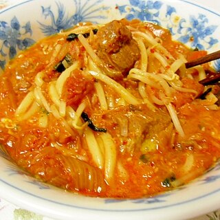 豚キムチうどん